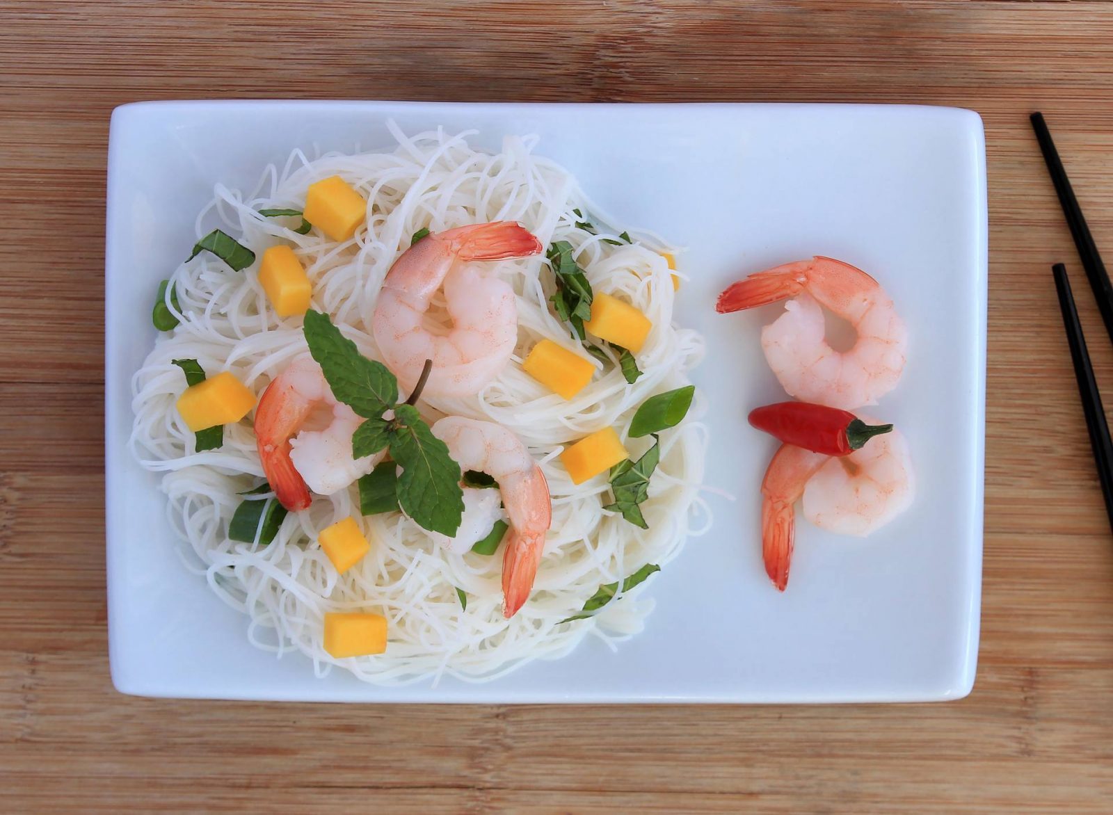 Prawn and Mango salad